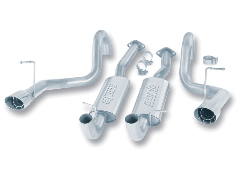 Borla 94-95 Mustang GT/Cobra V8 5.0L SS Catback Exhaust - Crew Original