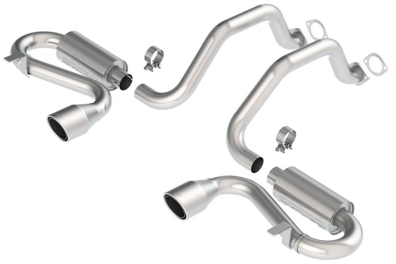 Borla 97-04 C5 Corvette (incl Z06) 5.7L V8 AT/MT Aggressive Stinger Cat-Back Exhaust - Crew Original