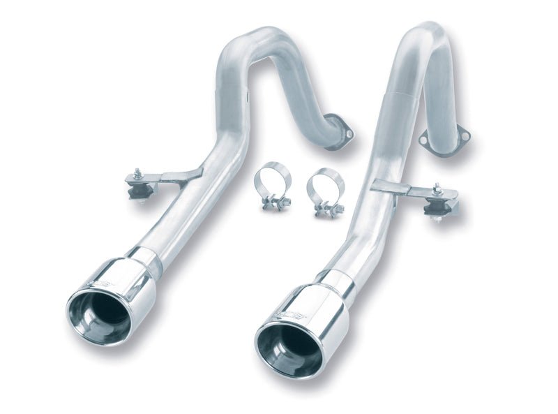 Borla 97-04 Chevrolet Corvette 5.7L 8cyl RWD Very Aggressive Catback Exhaust - Off-Road/Racing - Crew Original