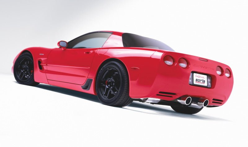 Borla 97-04 Chevrolet Corvette 5.7L 8cyl RWD Very Aggressive Catback Exhaust - Off-Road/Racing - Crew Original