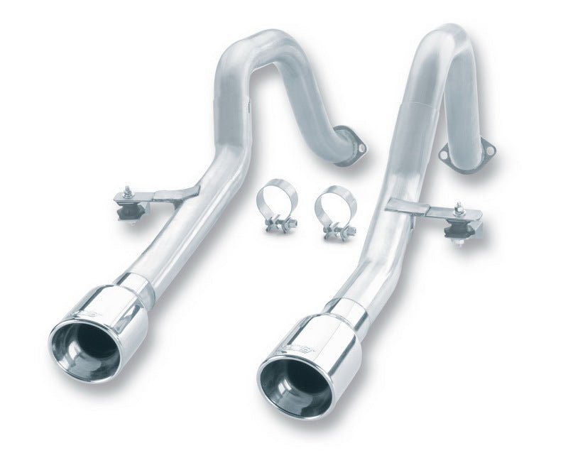 Borla 97-04 Chevrolet Corvette 5.7L 8cyl RWD Very Aggressive Catback Exhaust - Off-Road/Racing - Crew Original