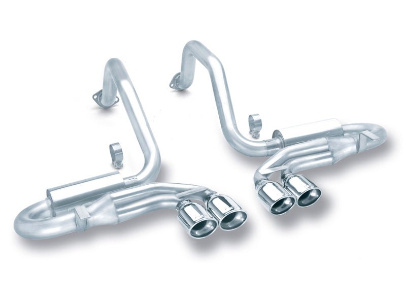 Borla 97-04 Corvette Coupe/Conv/Hatchback 5.7L 8cyl 4spd/6spd RWD Classic S-Typein Cat-Back Exhaust - Crew Original
