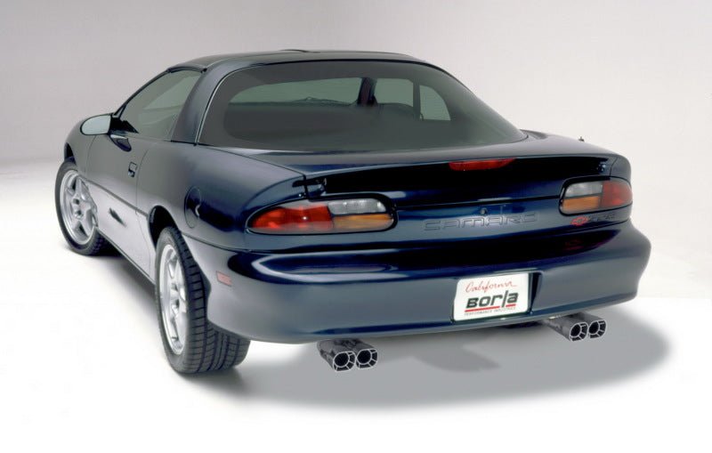 Borla 98-01 CAMARO/TRANS AM 5.7L V8 AT/MT Catback Exhaust Quad Tips - Crew Original