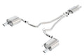 Borla ATAK Cat Back 15 Ford Mustang 3.7L V6 MT/AT 2.25in Pipe 4in Single Round Rolled Tips - Crew Original
