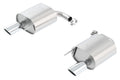 Borla Atak Rear Section 15-17 Ford Mustang 2.3L EcoBoost MT/AT 2.25in pipe 4in tip - Crew Original
