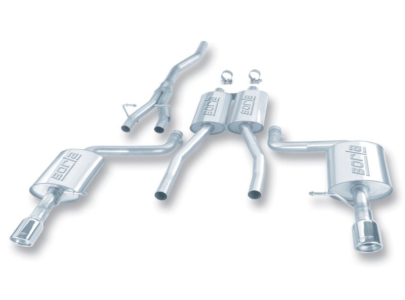 Borla Cat Back system for 02-08 Audi A4 Quattro 2.0L 4cyl - Crew Original
