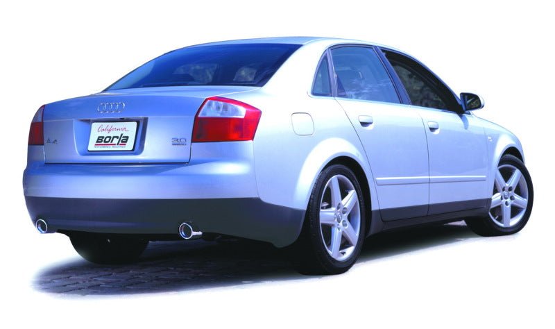Borla Cat Back system for 02-08 Audi A4 Quattro 2.0L 4cyl - Crew Original