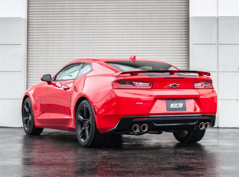 Borla Chevy 16-17 Camaro 6.2L ATAK Catback w/ Dual Tips (NPP) Dual Split Rear Exit - Crew Original
