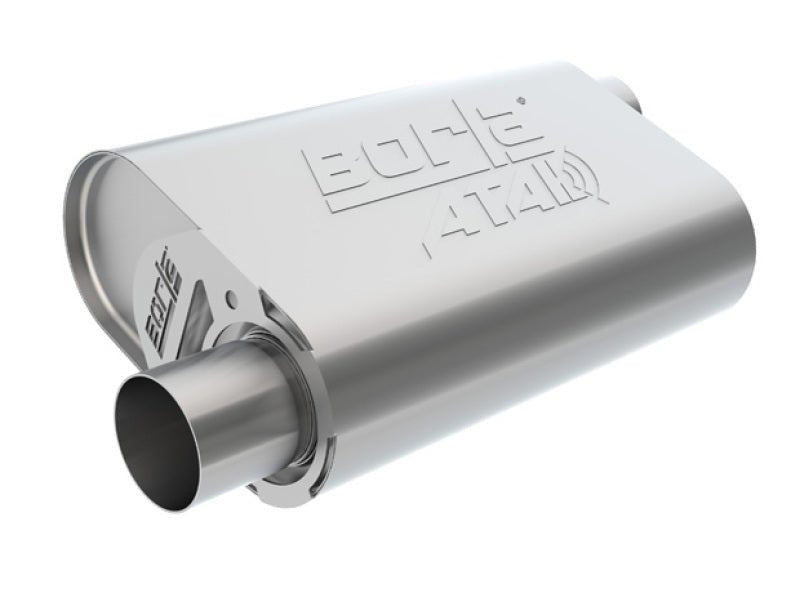 Borla CrateMuffler LS3 ATAK 2.5in Offset/Offset 14inx4.35inx9in Muffler - Crew Original