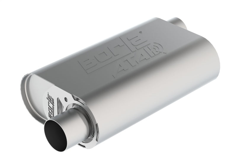 Borla CrateMuffler LS3 ATAK 2.5in Offset/Offset 14inx4.35inx9in Muffler - Crew Original