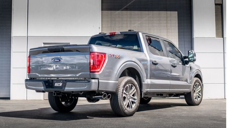Borla F-150 2021 2.7L/3.5L 4dr CC SB EC STB Lari/King R/Plinum/LTD 3/2.25 DSE Cat-Back AK CHR Tips - Crew Original