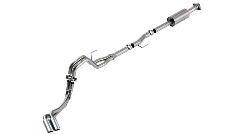 Borla F-150 2021 2.7L/3.5L 4dr CC SB EC STB Lari/King R/Plinum/LTD 3/2.25 DSE CB S-Type CHR Tips - Crew Original