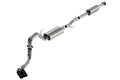 Borla F-150 2021 3.3L CC SB EC STB XL/XLT/Lariat/KR/Plnm/LTD 3/2.25 DSE Cat-Back ATAK Black CHR Tips - Crew Original