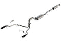 Borla F-150 2021 3.3L CC SB EC STB XL/XLT/Lariat/KR/Plnm/LTD 3/2.25 SRE Cat-Back ATAK Black CHR Tips - Crew Original