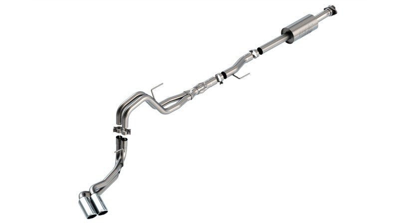 Borla F-150 2021 5.0L 4dr CC SB EC STB Lariat/KR/Platinum/LTD 3/2.25 DSE Cat-Back ATAK CHR Tips - Crew Original
