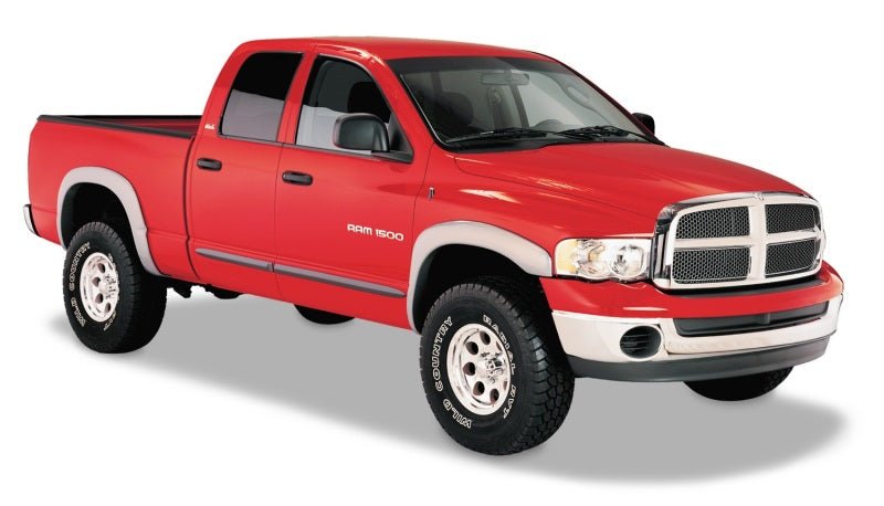 Bushwacker 02-05 Dodge Ram 1500 Fleetside OE Style Flares 4pc 75.9/76.3/97.9in Bed - Black - Crew Original