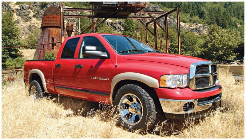 Bushwacker 02-05 Dodge Ram 1500 Fleetside OE Style Flares 4pc 75.9/76.3/97.9in Bed - Black - Crew Original