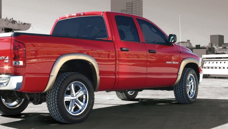 Bushwacker 02-05 Dodge Ram 1500 Fleetside OE Style Flares 4pc 75.9/76.3/97.9in Bed - Black - Crew Original