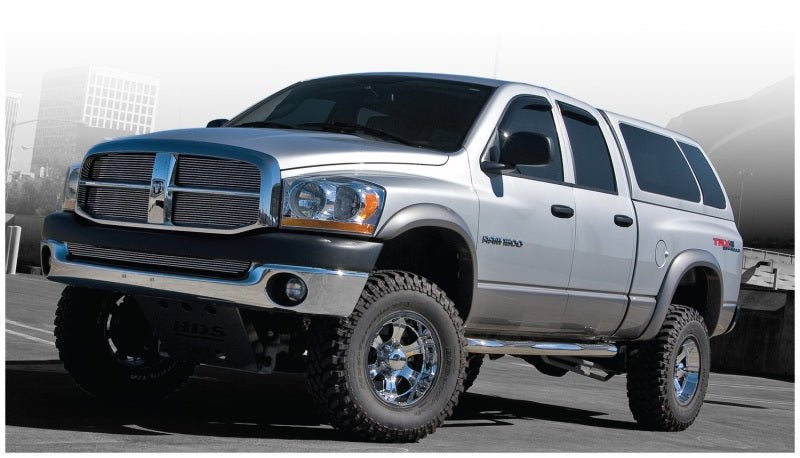 Bushwacker 02-08 Dodge Ram 1500 Fleetside Extend-A-Fender Style Flares 4pc 78.0/96.0in Bed - Black - Crew Original