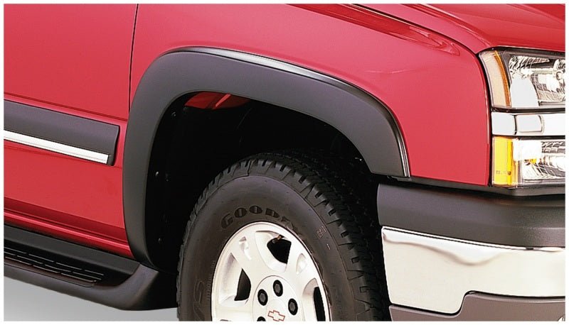 Bushwacker 03-06 Chevy Avalanche 1500 OE Style Flares 4pc w/out Body Hardware - Black - Crew Original
