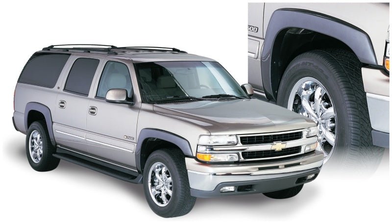 Bushwacker 03-06 GMC Yukon Xl 1500 OE Style Flares 4pc - Black - Crew Original