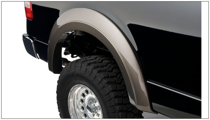 Bushwacker 04-08 Ford F-150 Styleside Extend-A-Fender Style Flares 2pc 66.0/78.0/96.0in Bed - Black - Crew Original