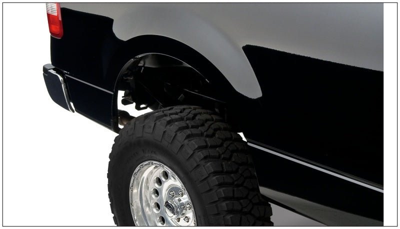 Bushwacker 04-08 Ford F-150 Styleside Extend-A-Fender Style Flares 2pc 66.0/78.0/96.0in Bed - Black - Crew Original