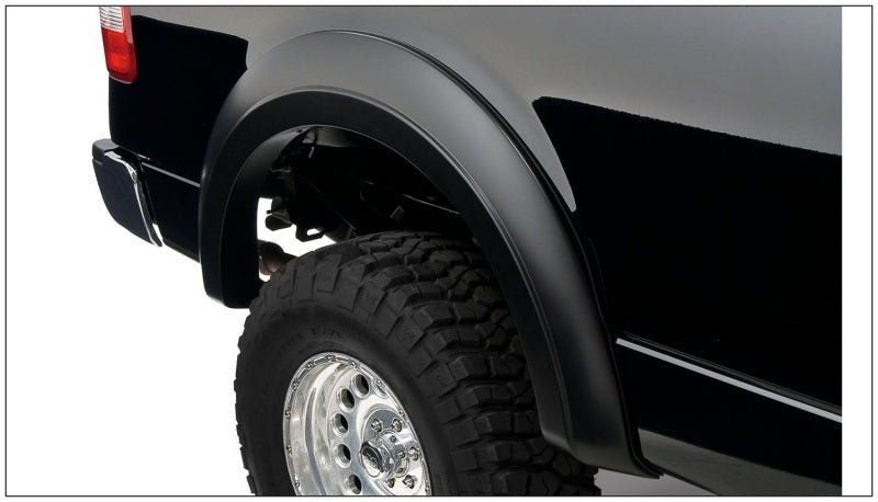 Bushwacker 04-08 Ford F-150 Styleside Extend-A-Fender Style Flares 4pc 66.0/78.0/96.0in Bed - Black - Crew Original