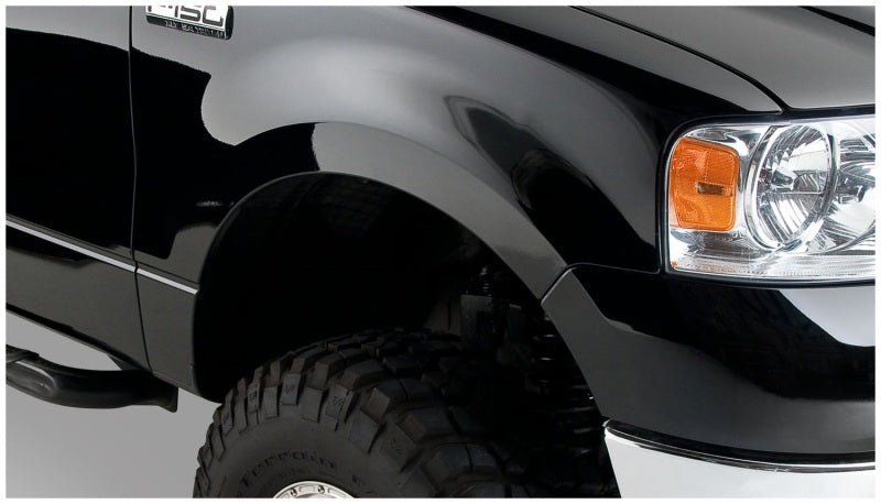 Bushwacker 04-08 Ford F-150 Styleside Pocket Style Flares 4pc 66.0/78.0/96.0in Bed - Black - Crew Original