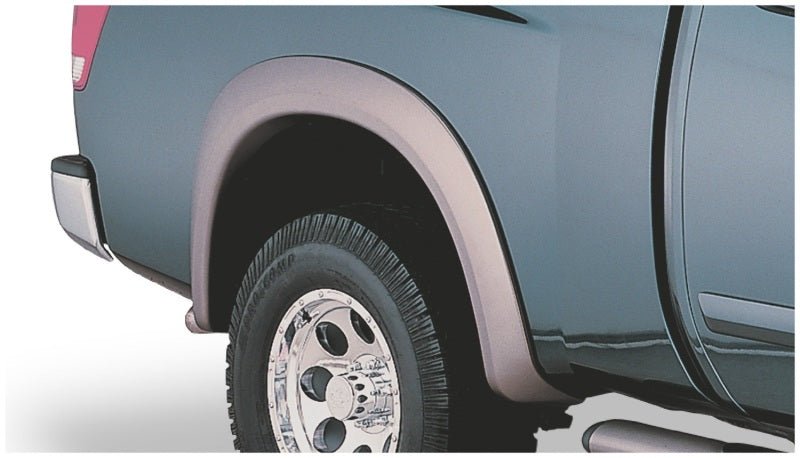 Bushwacker 04-15 Nissan Titan Extend-A-Fender Style Flares 4pc 67.1/78.9/84/96in - Black - Crew Original