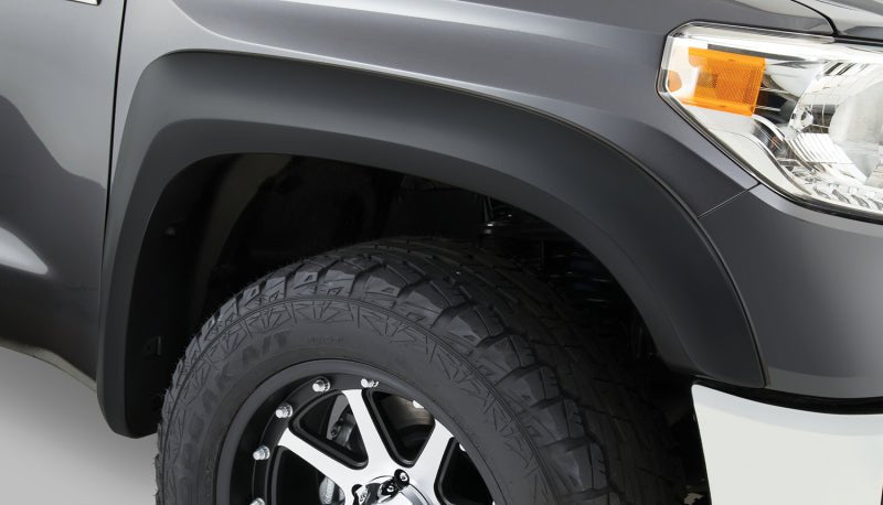 Bushwacker 04-15 Nissan Titan Extend-A-Fender Style Flares 4pc 67.1/78.9/84/96in - Black - Crew Original