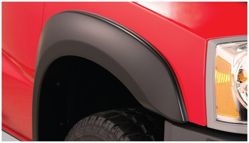 Bushwacker 05-10 Dodge Dakota Crew Cab Fleetside Extend-A-Fender Style Flares 4pc 64.9in Bed - Black - Crew Original