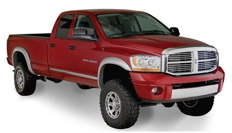 Bushwacker 06-08 Dodge Ram 1500 Fleetside Extend-A-Fender Style Flares 4pc 97.9/98.3in Bed - Black - Crew Original