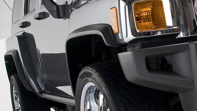 Bushwacker 06-10 Hummer H3 OE Style Flares 4pc - Black - Crew Original