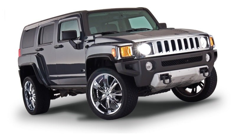 Bushwacker 06-10 Hummer H3 OE Style Flares 4pc - Black - Crew Original