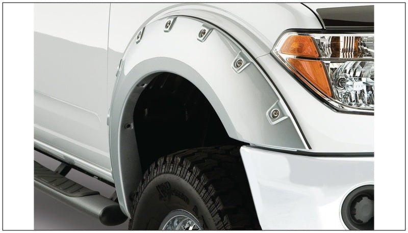 Bushwacker 06-14 Nissan Frontier Styleside Boss Pocket Style Flares 4pc 58.6in Bed - Black - Crew Original