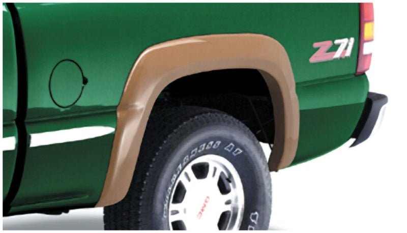 Bushwacker 07-07 Chevy Silverado 1500 Classic Fleetside Extend-A-Fender Style Flares 4pc - Black - Crew Original