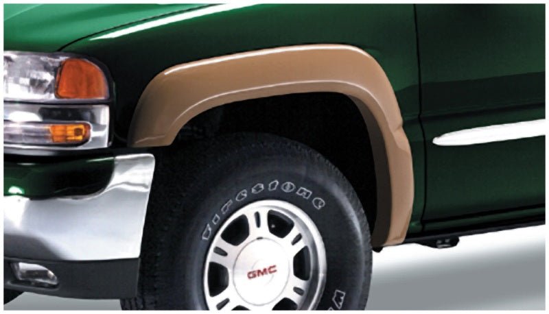 Bushwacker 07-07 Chevy Silverado 1500 Classic Fleetside Extend-A-Fender Style Flares 4pc - Black - Crew Original
