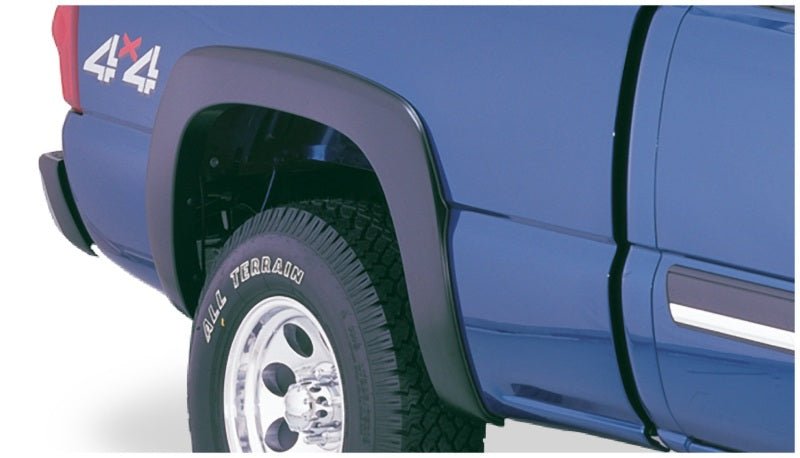 Bushwacker 07-07 Chevy Silverado 1500 Classic Fleetside OE Style Flares 4pc - Black - Crew Original