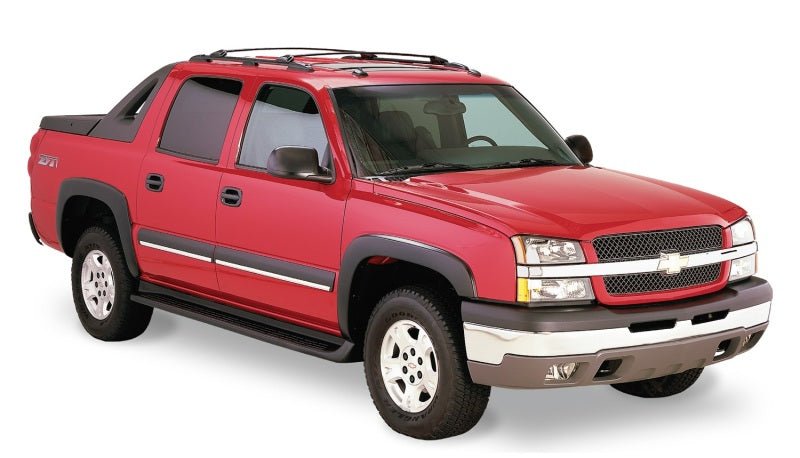 Bushwacker 07-13 Chevy Avalanche OE Style Flares 4pc - Black - Crew Original