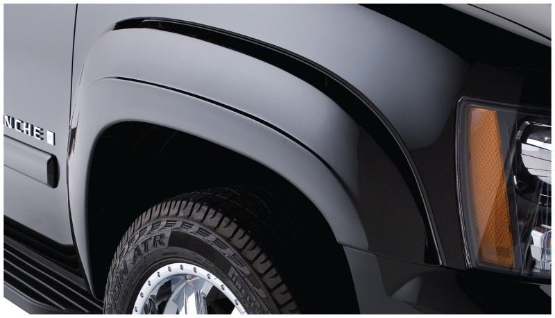 Bushwacker 07-13 Chevy Avalanche OE Style Flares 4pc - Black - Crew Original