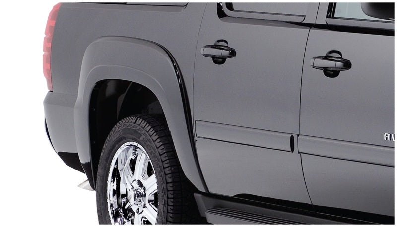 Bushwacker 07-13 Chevy Avalanche OE Style Flares 4pc - Black - Crew Original