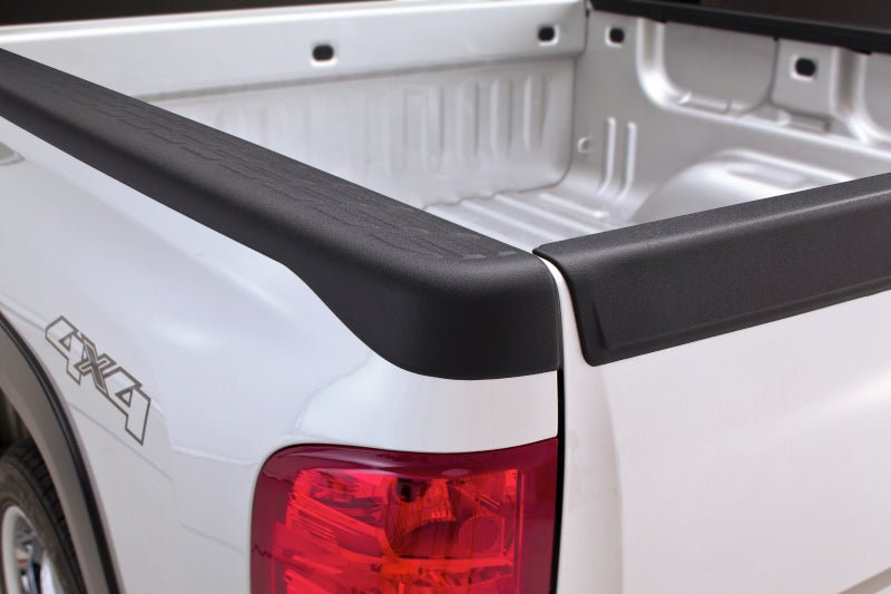 Bushwacker 07-13 Chevy Silverado 1500 Fleetside Bed Rail Caps 69.3in Bed - Black - Crew Original