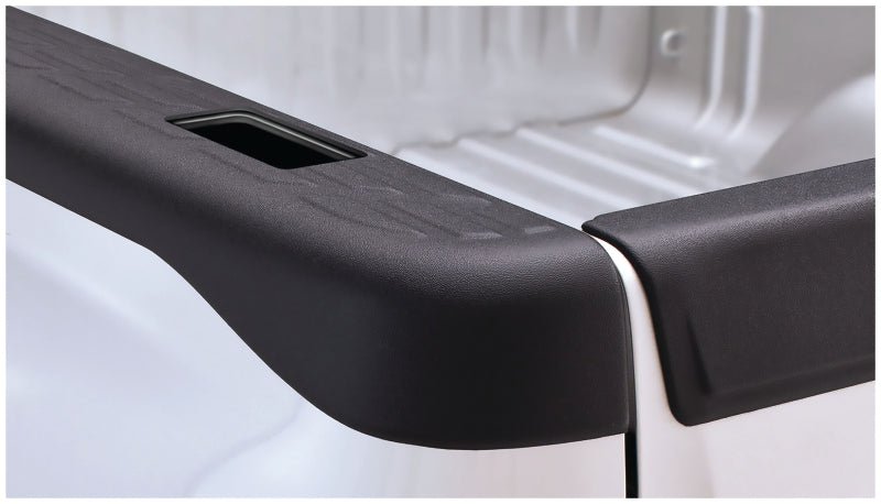 Bushwacker 07-13 Chevy Silverado 1500 Fleetside Bed Rail Caps 97.6in Bed - Black - Crew Original
