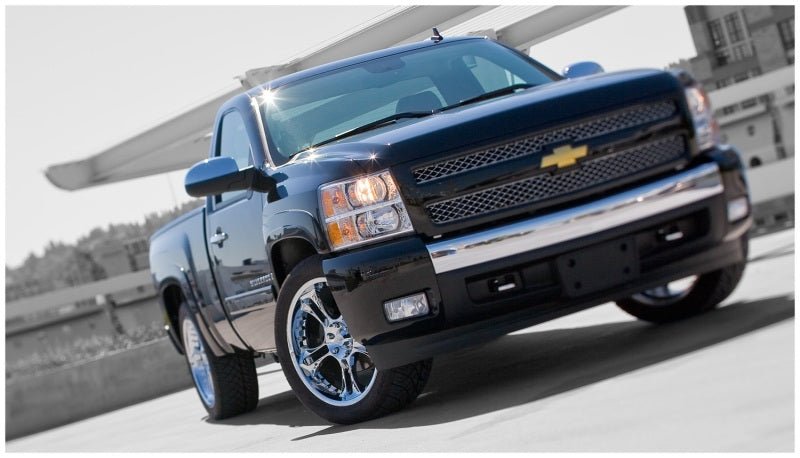 Bushwacker 07-13 Chevy Silverado 1500 Fleetside OE Style Flares 4pc 69.3in Bed - Black - Crew Original