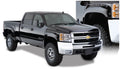 Bushwacker 07-13 Chevy Silverado 1500 Fleetside Pocket Style Flares 4pc 78.7/97.6in Bed - Black - Crew Original