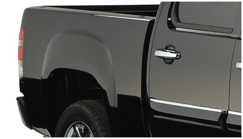 Bushwacker 07-13 GMC Sierra 1500 Fleetside OE Style Flares 4pc 69.3in Bed - Black - Crew Original