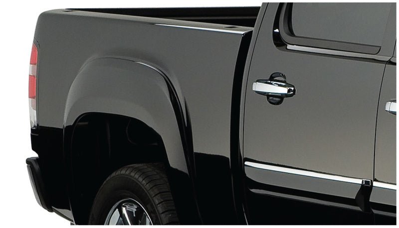 Bushwacker 07-13 GMC Sierra 1500 Fleetside OE Style Flares 4pc 69.3in Bed - Black - Crew Original