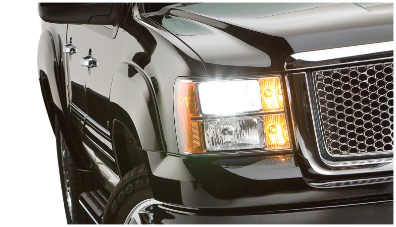 Bushwacker 07-13 GMC Sierra 1500 Fleetside OE Style Flares 4pc 69.3in Bed - Black - Crew Original