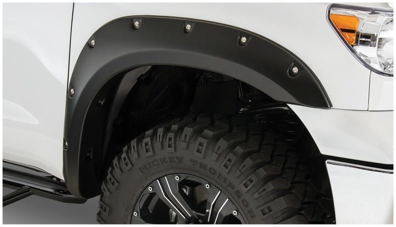 Bushwacker 07-13 Toyota Tundra Pocket Style Flares 2pc - Black - Crew Original